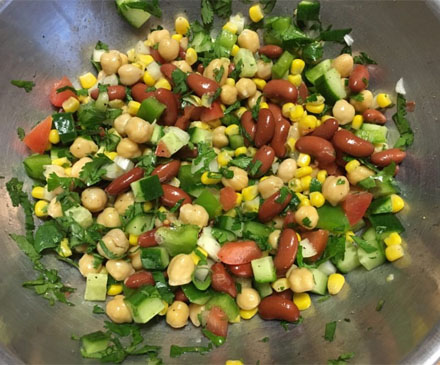 Power Three Bean Salad 