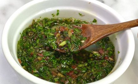 Chimichurri Sauce - Flavored By Fatima