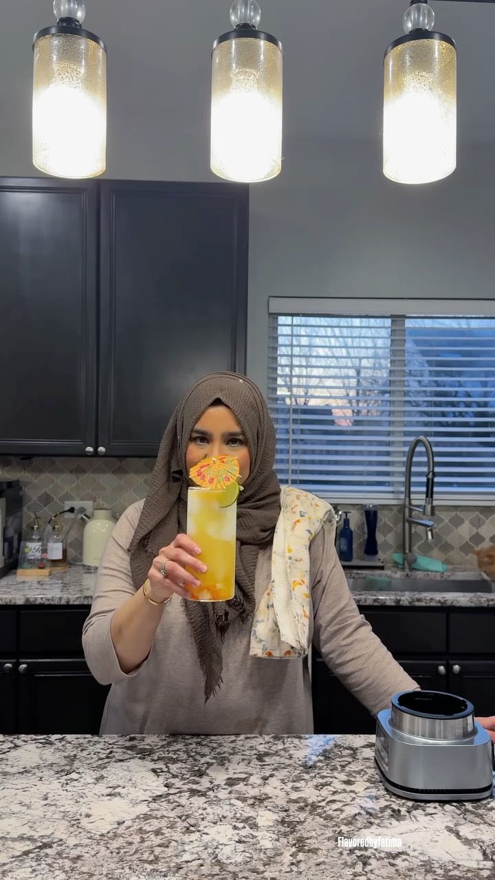 Make this Ramadan unforgettable—this Piña Colada is pure relief after a day of fasting. 🌙✨  After hours without food or water, you crave something that cools you down, hydrates you, and gently brings your energy back — and this drink does exactly that.  Creamy, refreshing, slightly tangy, and so soothing from the very first sip. The kind of drink that makes your Iftar table feel extra special.  Save this one — you’ll want it on repeat all Ramadan 🤍  ⸻  🥥 Piña Colada Recipe  ¼ cup cream of coconut
½ cup ice
Juice of half a lime
¼ tsp salt
¾ cup pineapple drink
2 tbsp mixed jelly (optional)
Lime slices for garnish
Mint leaves for garnish  Blend the cream of coconut, ice, lime juice, and salt until smooth and creamy — almost like a coconut slush.  Add mixed jelly to the bottom of your glass if using.  Pour the coconut slush over it, then top with chilled pineapple drink.  Garnish with lime slices and mint leaves, stir, sip, and enjoy ✨  ⸻  Save this recipe for Iftar, share it with someone you’re breaking your fast with, and follow for more Ramadan recipes and Iftar inspiration 🌙  #ramadanrecipes #summerdrinks #piñacolada #quickrecipes #easyrecipes