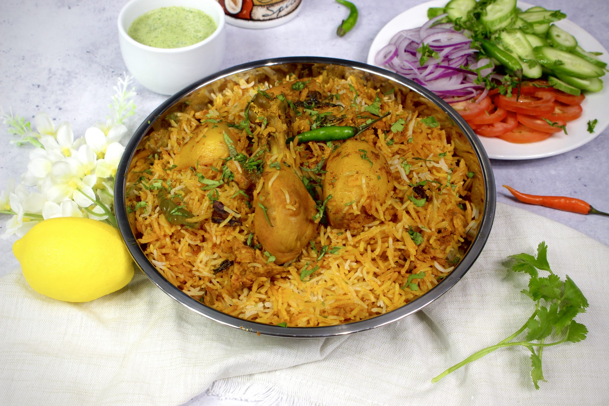 Karachi Style Deighi Biryani Flavored By Fatima