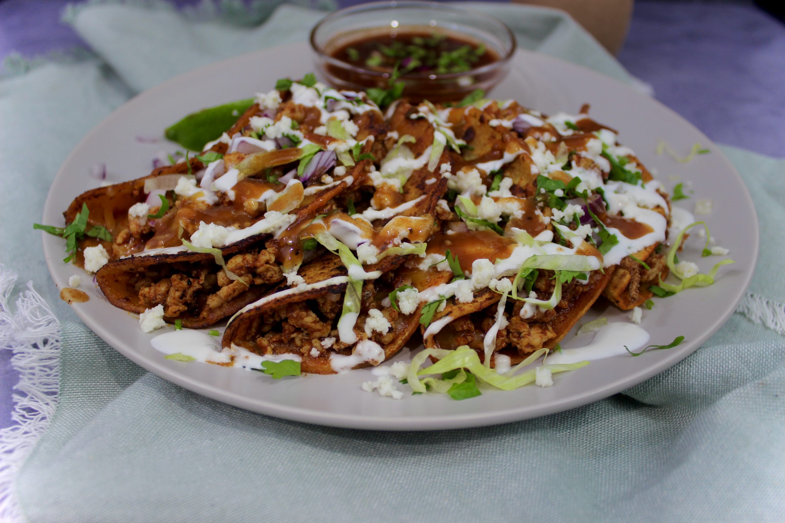 Easy 30 Minute Chicken Birria Taco - Flavored By Fatima