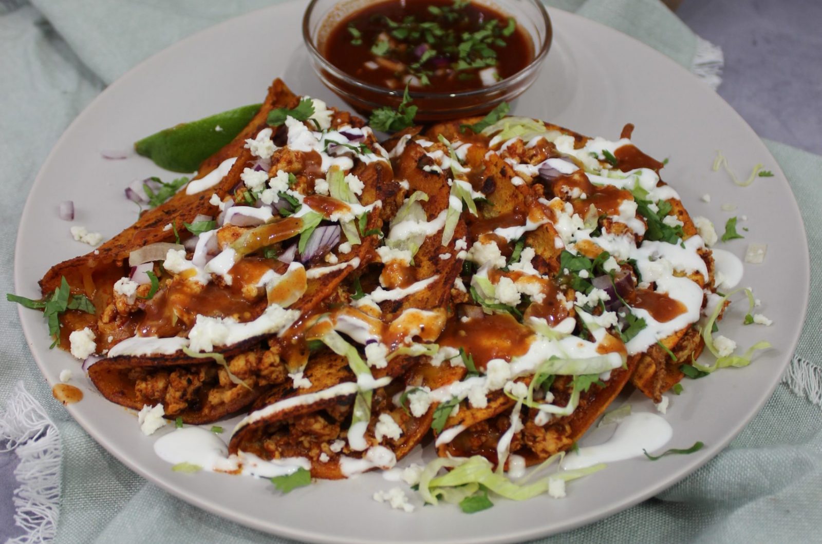 Easy 30 Minute Chicken Birria Taco Flavored By Fatima