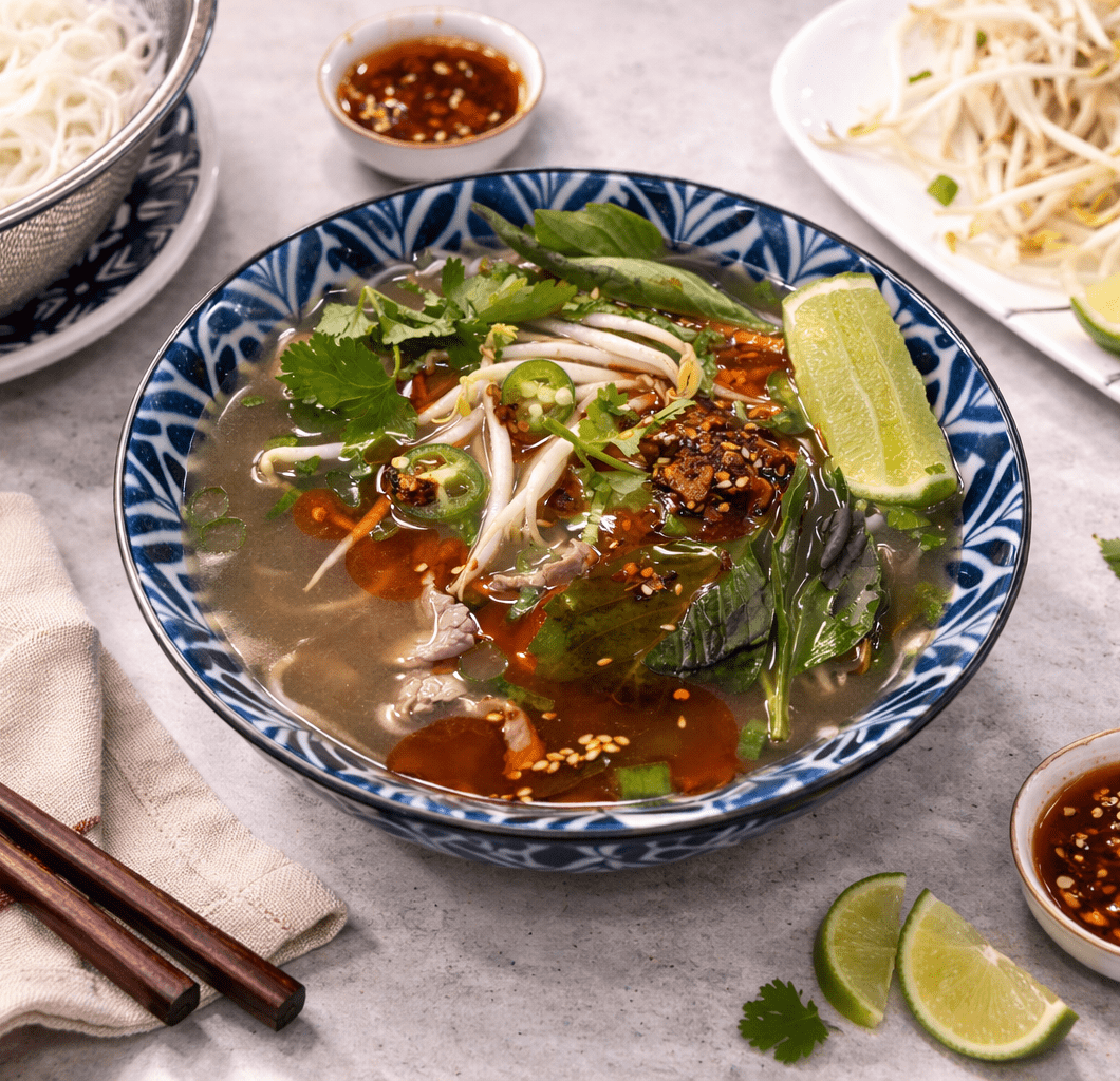 Authentic Beef Pho Recipe (Slow-Simmered Vietnamese Pho Broth)